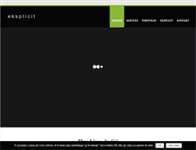 Tablet Screenshot of eksplicit.dk